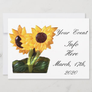 Dos plantas de girasol Thunder_Cove