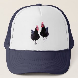 Dos pollos negros, Gorra