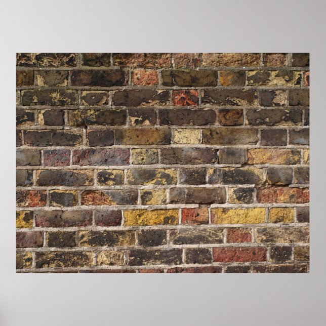 Dos posters de ladrillos amarillos (Frente)