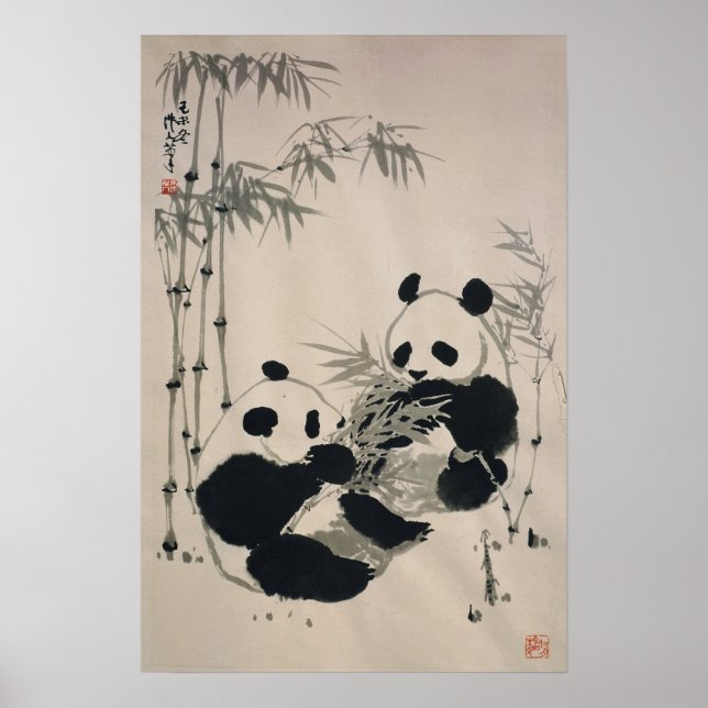 Dos Posters Pandas (Frente)