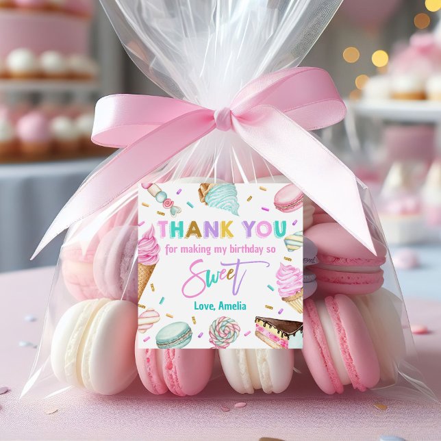 Dos postres dulces Pegatinas de Favor del Segundo  (Subido por el creador)