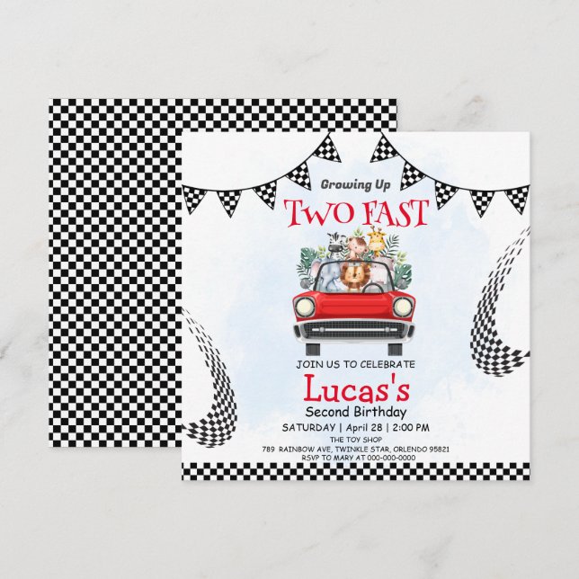 Dos rápidos Fiestas de la carrera de la selva silv (Anverso / Reverso)