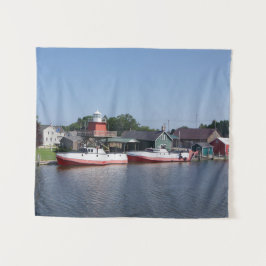 Dos ríos, tapiz de Wisconsin