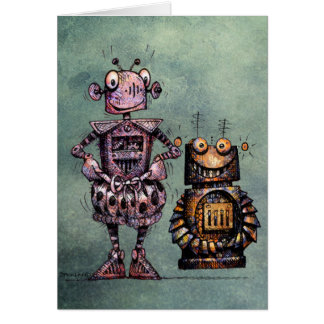 ¡Dos robots divertidos!