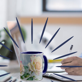 Dos Rosas de la Copa de Arte de Flores