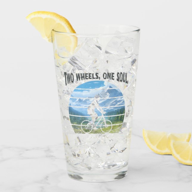 Dos ruedas, un alma. (Anverso (hielo))