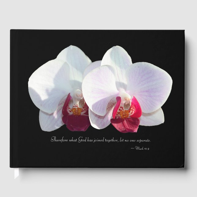 Dos se convierten en un libro de invitados Boda (Anverso)