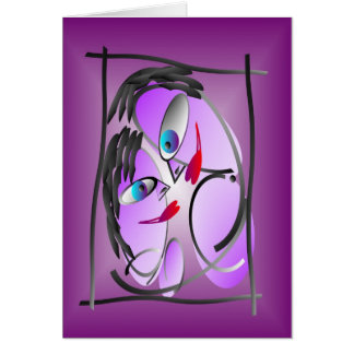 Dos se convierten en uno en púrpura