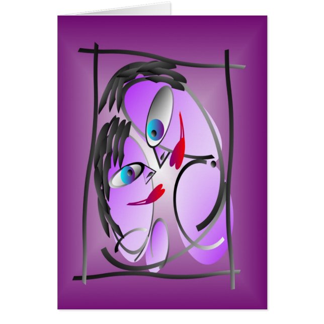 Dos se convierten en uno en púrpura (Frente)