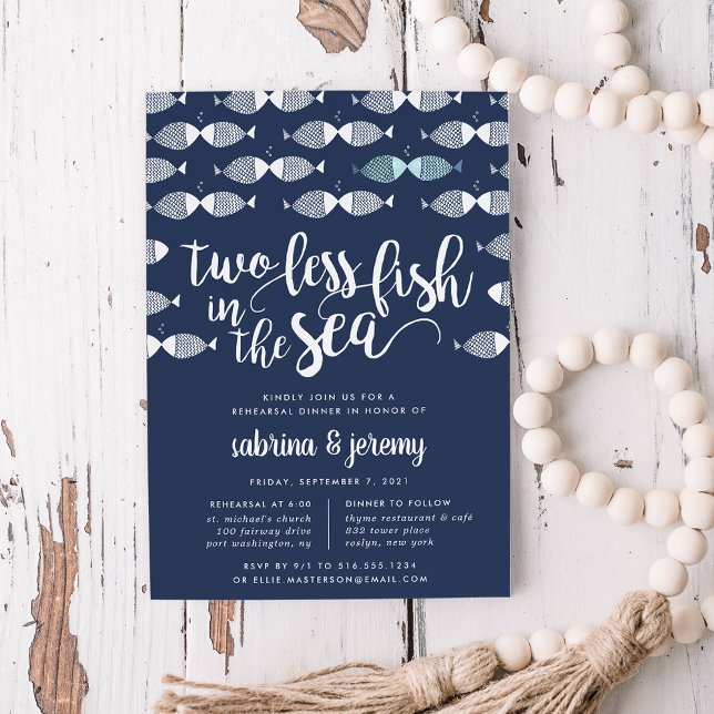Dos si por mar | Invitación a la cena de ensayo (Subido por el creador)