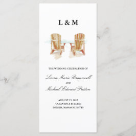 Dos sillas Adirondack de acuarela | Programa de Ce