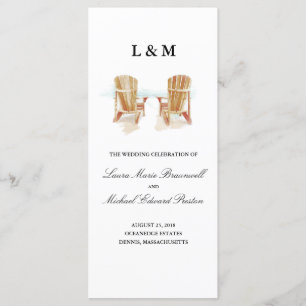 Dos sillas Adirondack de acuarela   Programa de Ce