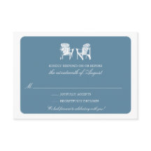 Dos Sillas Adirondack RSVP