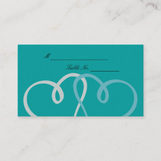 Dos tarjetas Bodas de corazón