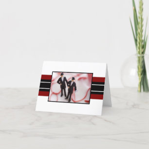 Dos tarjetas de encargo de la respuesta de los