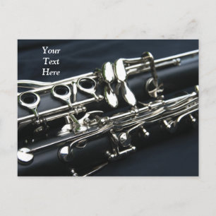 Dos tarjetas postales Clarinets