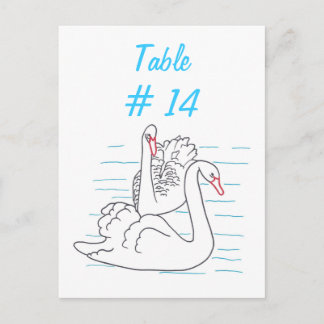 Dos tarjetas postales del número de tabla de dibuj