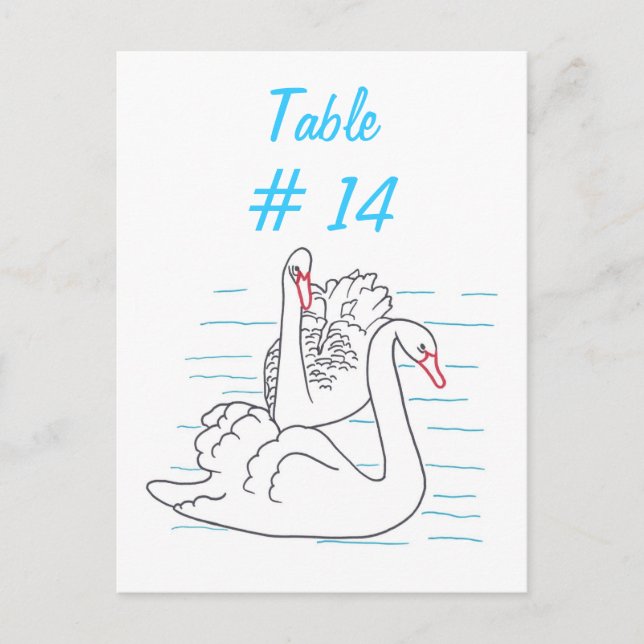 Dos tarjetas postales del número de tabla de dibuj (Anverso)
