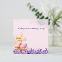 Dos Té Gemelos Para Dos Tarjeta De agradecimiento