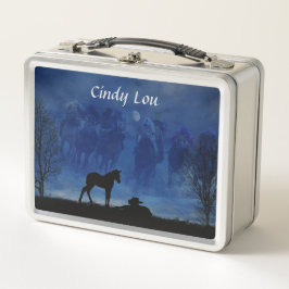 Dos Thoroughbred Racehorse Fool Lunch Box