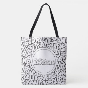 Dos Tones Prefiero Leer La Bolsa De Tote