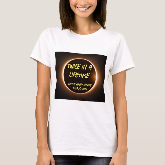 Dos Veces En Una Camiseta Eclipse De Vida (Anverso)
