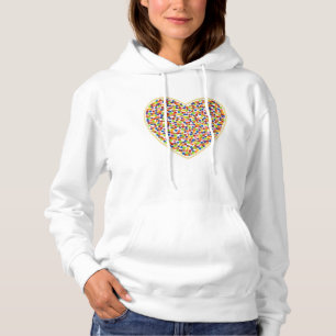 Dosis cardíacas sudadera encapuchada
