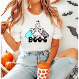 Dosis de Boos Graciosa Camiseta Fantasma Médica de