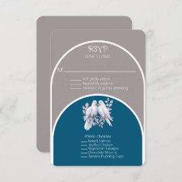 Dosis y anillos Arcos Gris claro y Azul oceánico