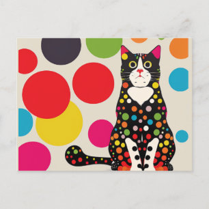 Dot the Cat, pensando en ti postal
