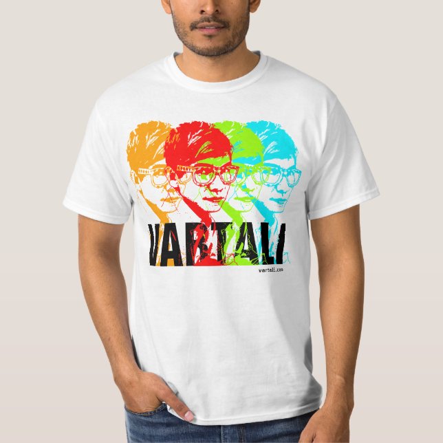 Dotcom gráfico 3A de la camiseta de la cara del (Anverso)