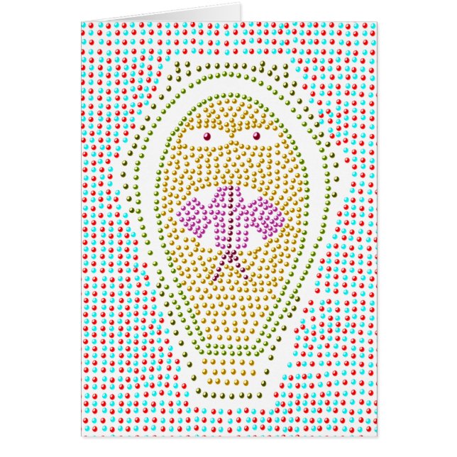Dotty Egyptian Cobra Card (Frente)