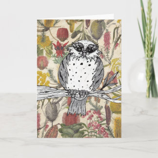 Dotty la tarjeta de saludo Owl 6