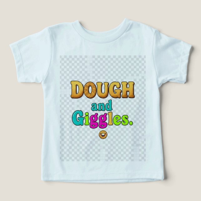 Dough and Giggles, diseño de camisetas (Diseño delantero )