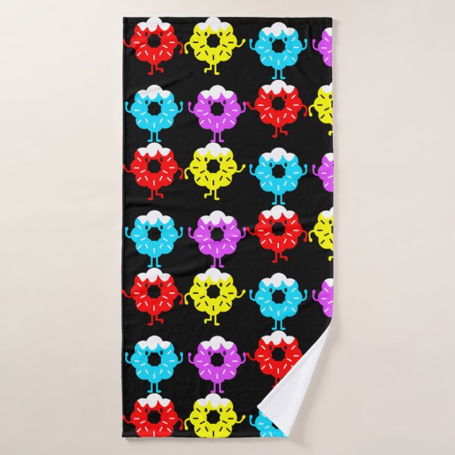 Doughnut del Día Nacional del Donante (Toalla de baño)