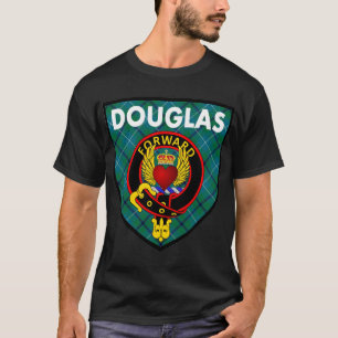 Douglas Forward escudo en la antigua camiseta Doug