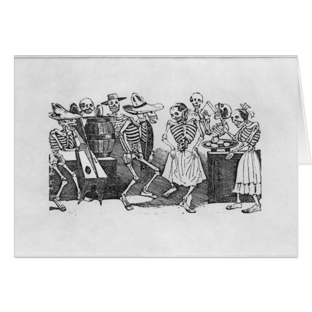 D'outretombe de Calavera du jarabe (Anverso (Horizontal))