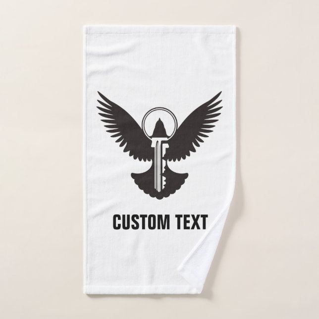 Dove con clave (Toalla de mano)