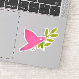 DOVE, PEGATINA SÍMBOLO DE PAZ