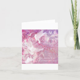 Dove Tarjeta de simpatía en blanco