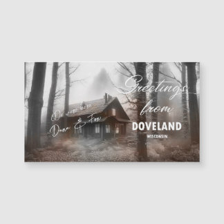 Doveland, tarjeta magnética de Wisconsin