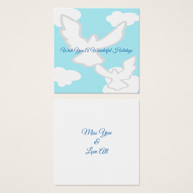 Doves Holiday Wiers (Anverso y reverso)