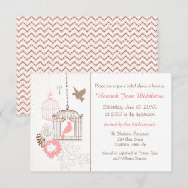 Doves y jaulas - Invitación a la ducha de novias 3