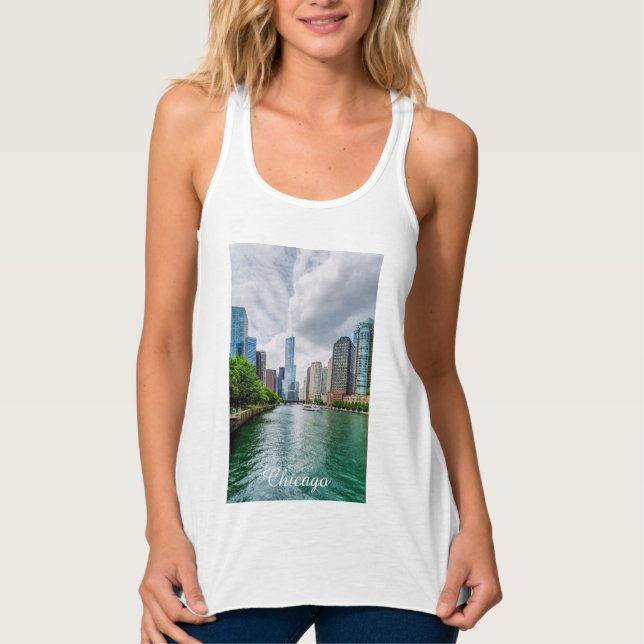 Down Chicago River Tank Top (Anverso)