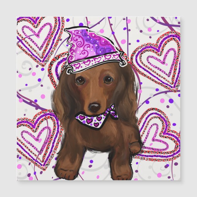 DOXIE ROJO DE PELO LARGO         (Anverso)