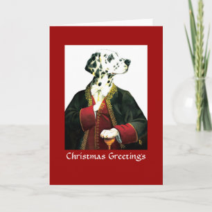DR004 Dalmation, saludos del navidad