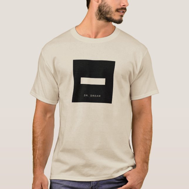 Dr. Dream - Creativa camiseta futurista para hombr (Anverso)