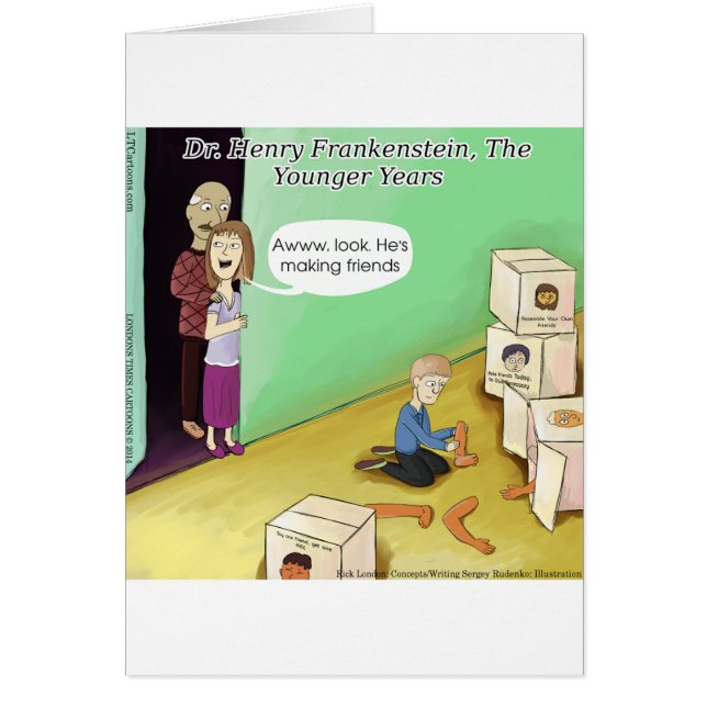 Dr. Henry Frankstien Youthful Years (Frente)
