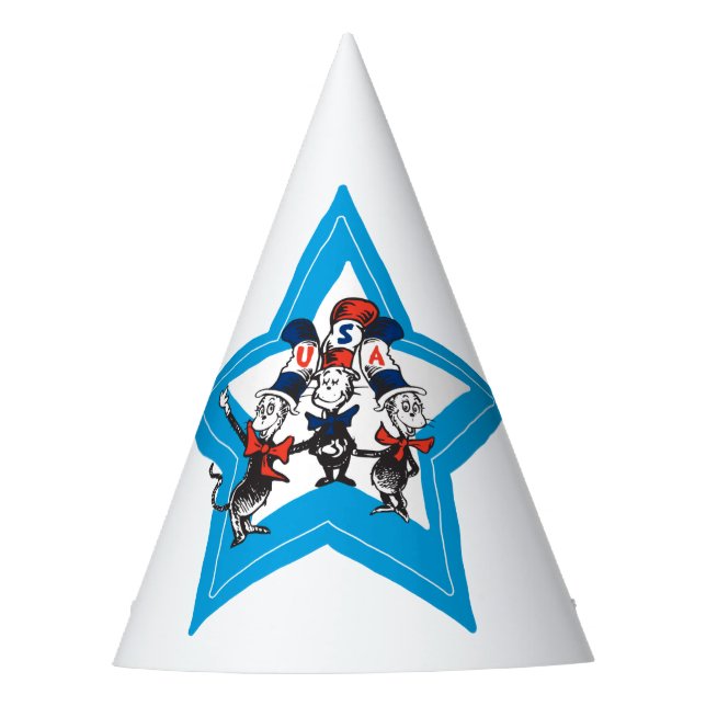 Dr. Seuss | Gráfico de Gorras de Little Cats USA (Anverso)