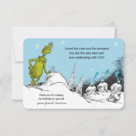 Dr. Seuss | Grinch Invierno Cumpleaños Gracias